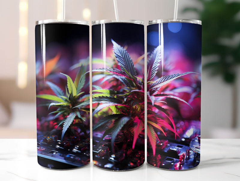 Cannabis Leaves 2 Tumbler Wraps - CraftNest