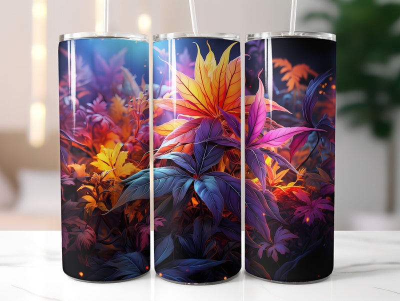 Cannabis Leaves 2 Tumbler Wraps - CraftNest