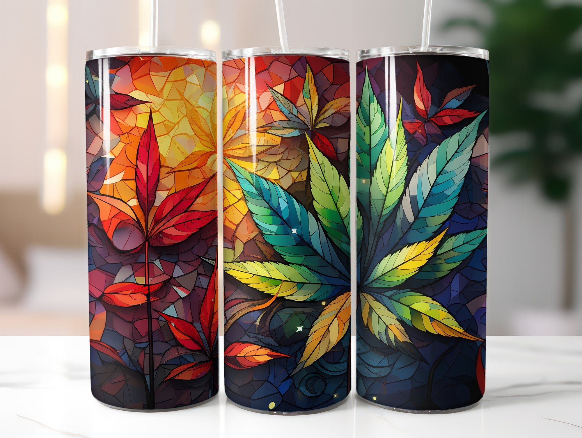 Cannabis Tumbler Wraps - CraftNest