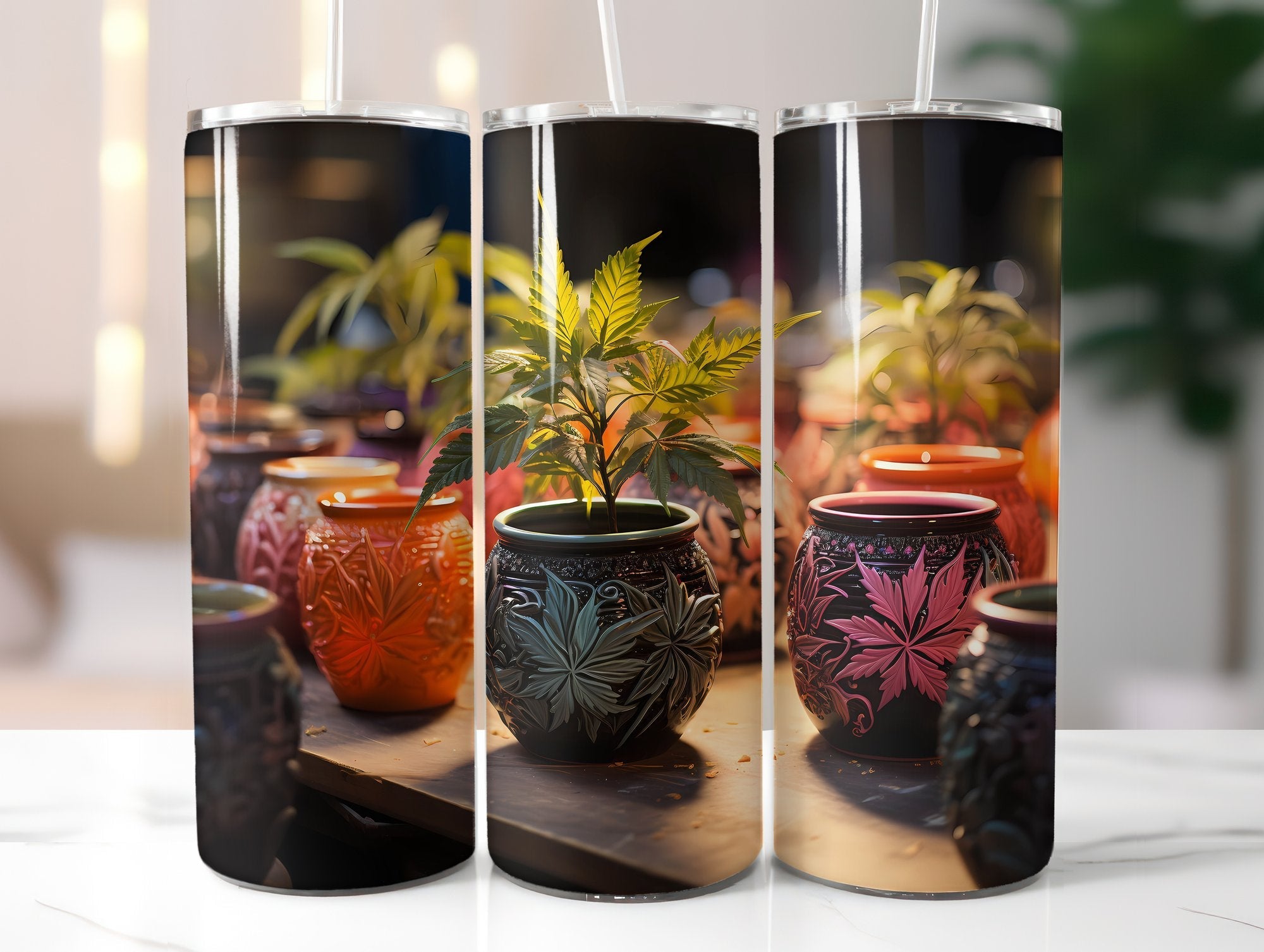 Cannabis Lifestyle Tumbler Wrap - CraftNest