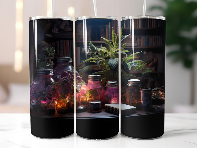 Cannabis Lifestyle Tumbler Wrap - CraftNest