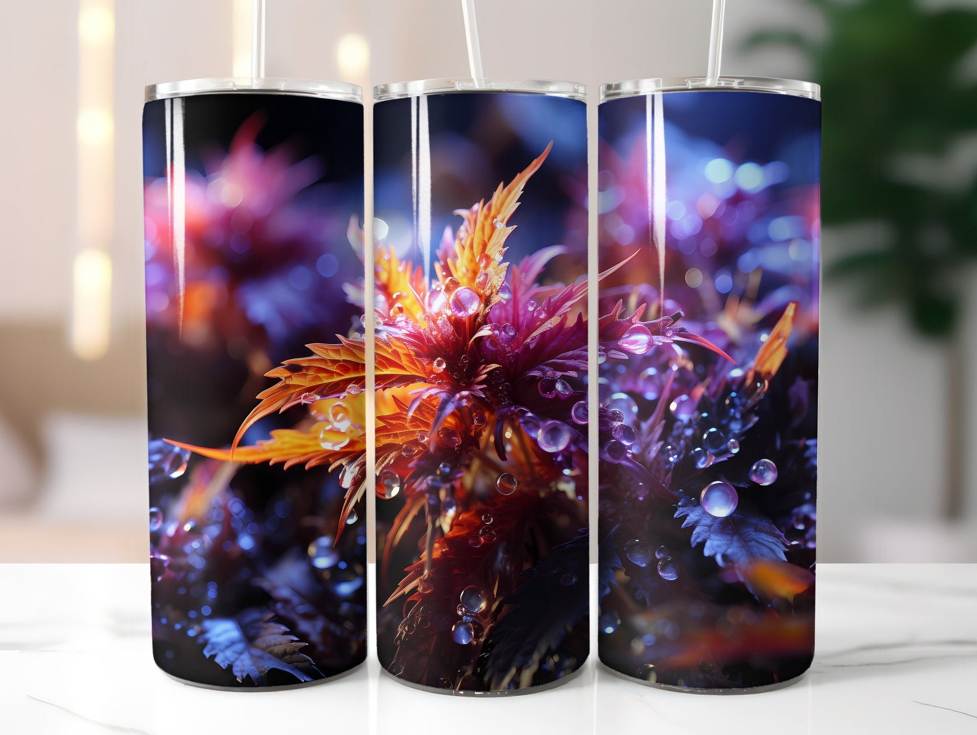 Cannabis Plants Tumbler Wrap - CraftNest