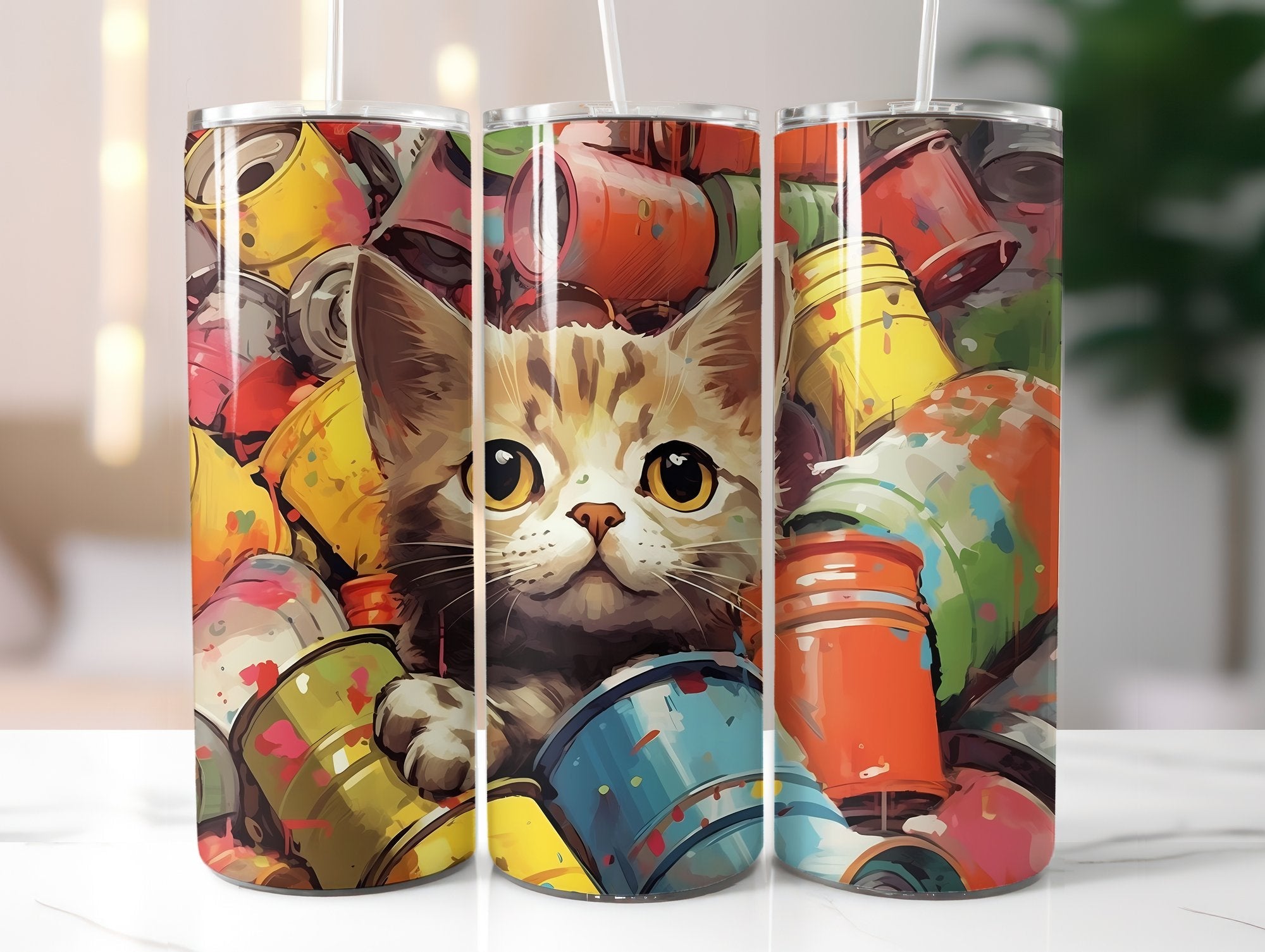 Cute Cats Tumbler Wrap - CraftNest