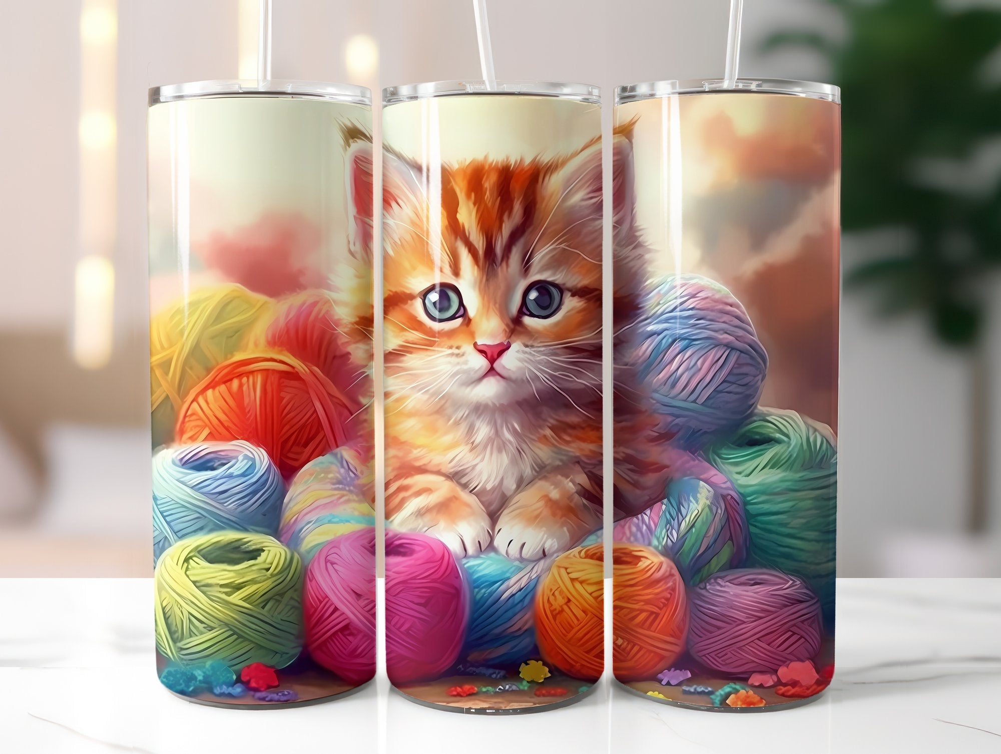 Cute Cats Tumbler Wrap - CraftNest
