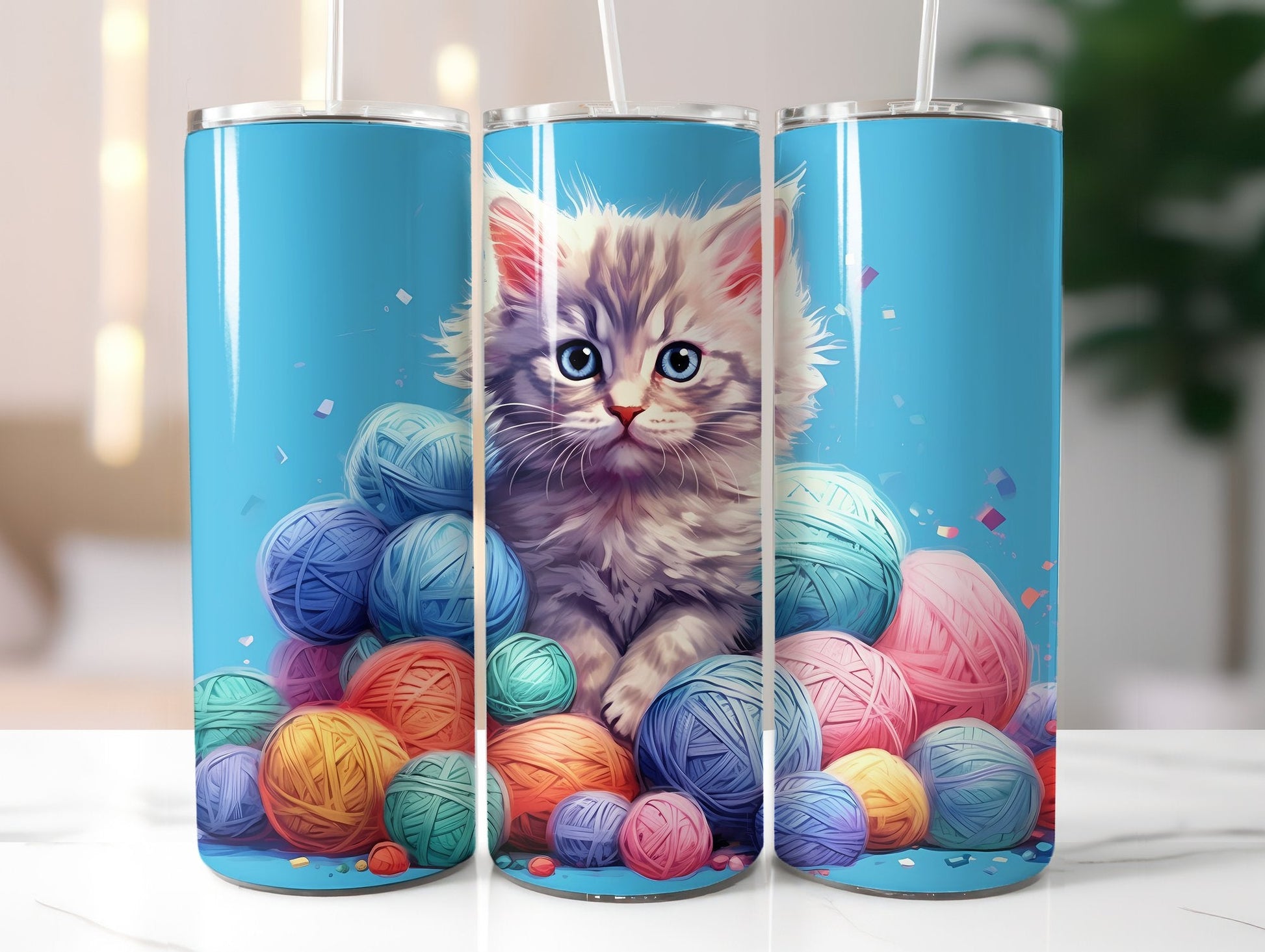 Cute Cats Tumbler Wrap - CraftNest