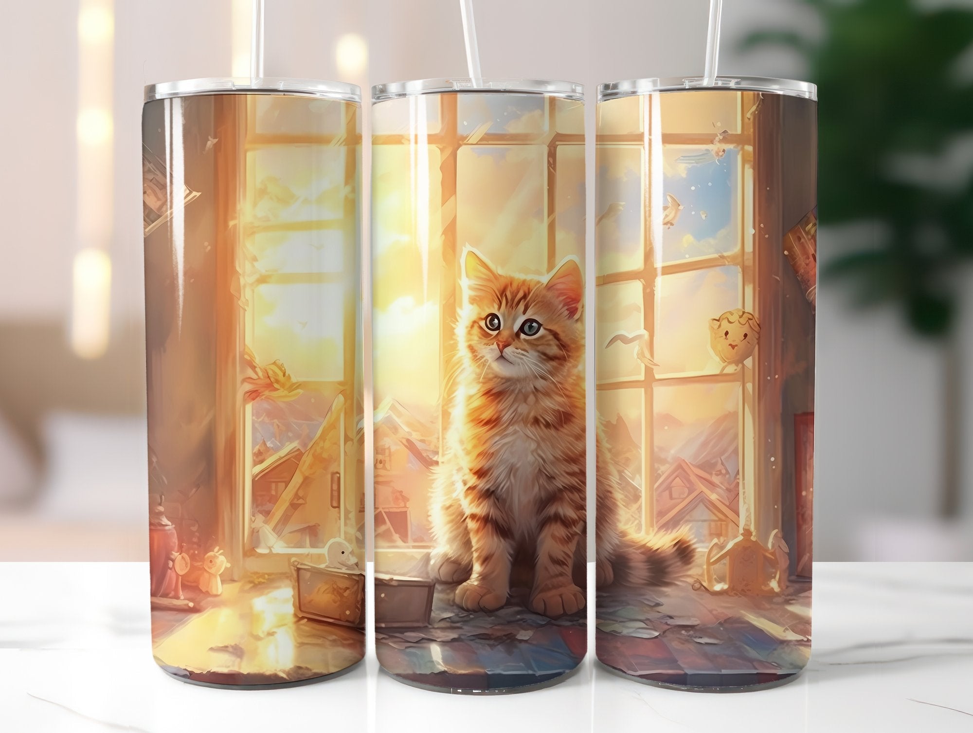 Cute Cats Tumbler Wrap - CraftNest