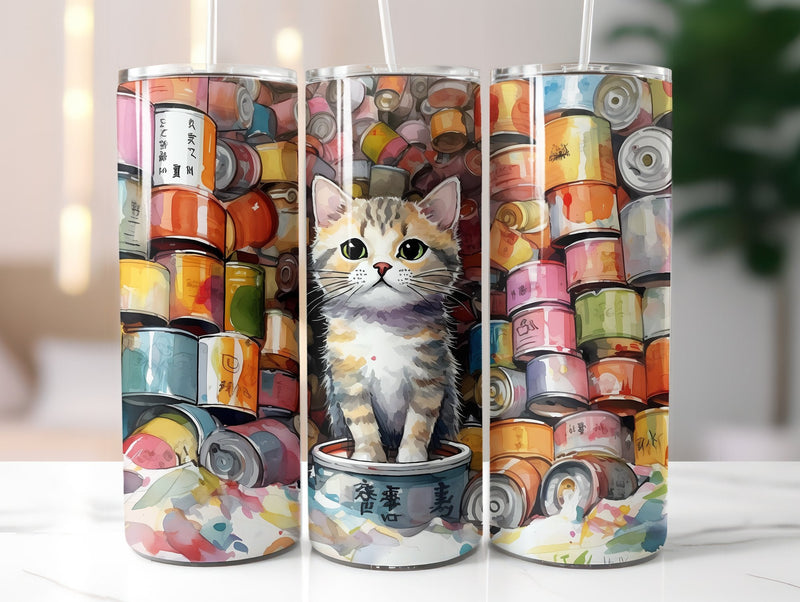 Cute Cats Tumbler Wrap - CraftNest