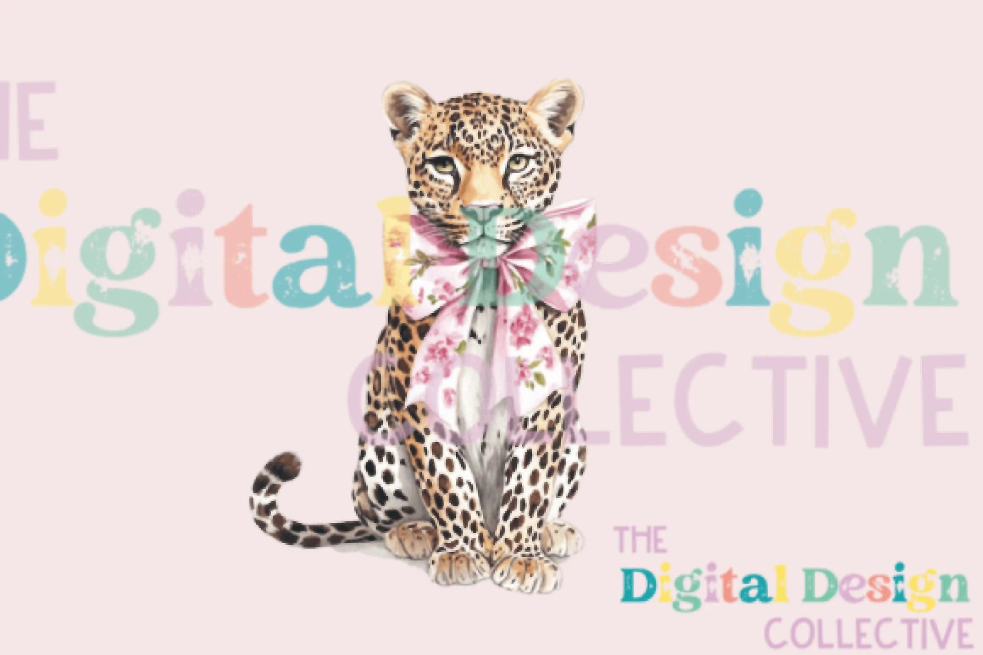 Chinoiserie Cheetah Design Clipart Bundle - CraftNest - Digital Crafting and Art