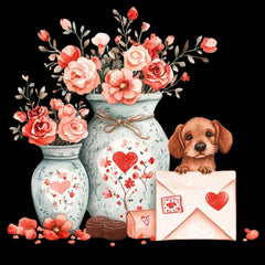 Chinoiserie Valentine Clipart - CraftNest - Digital Crafting and Art