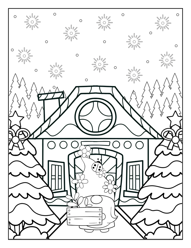 Kids Christmas Coloring Book 12 - CraftNest - Digital Crafting and Art