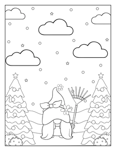 Kids Christmas Coloring Book 12 - CraftNest - Digital Crafting and Art