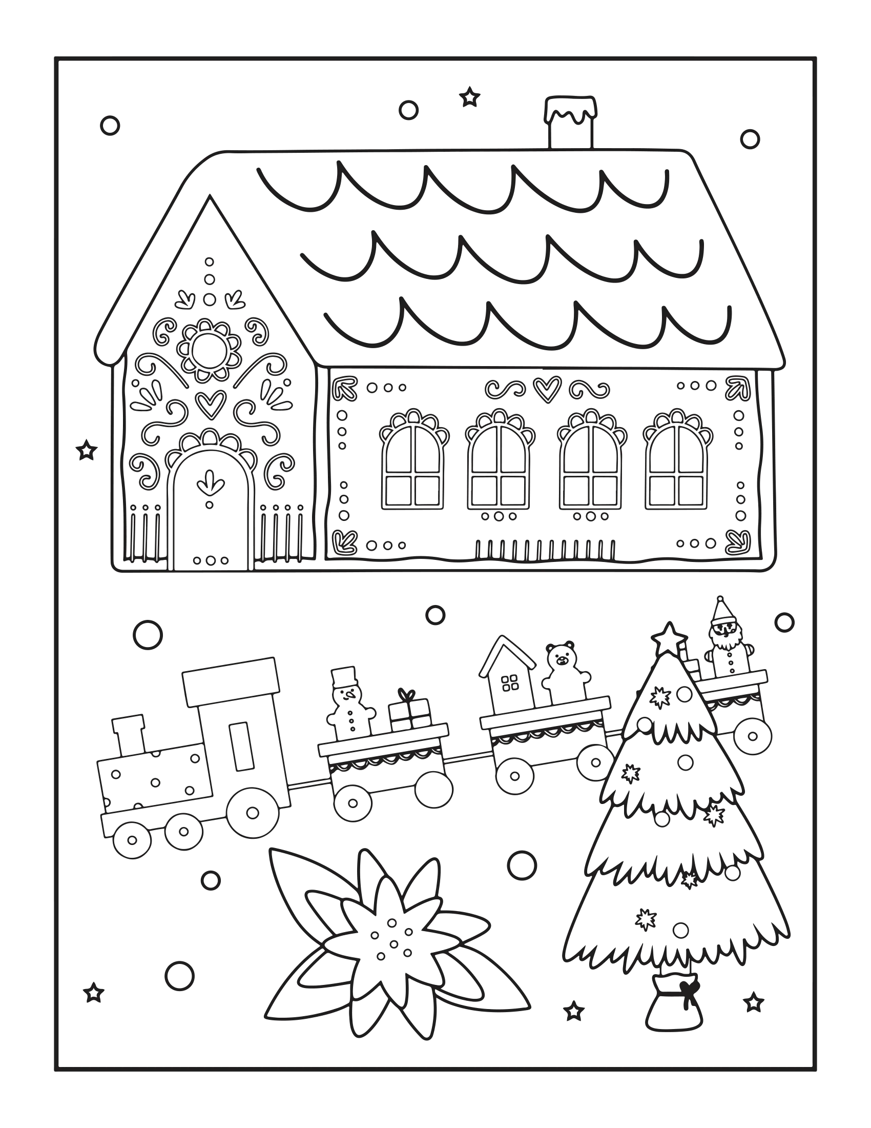 Kids Christmas Coloring Book Volume 2