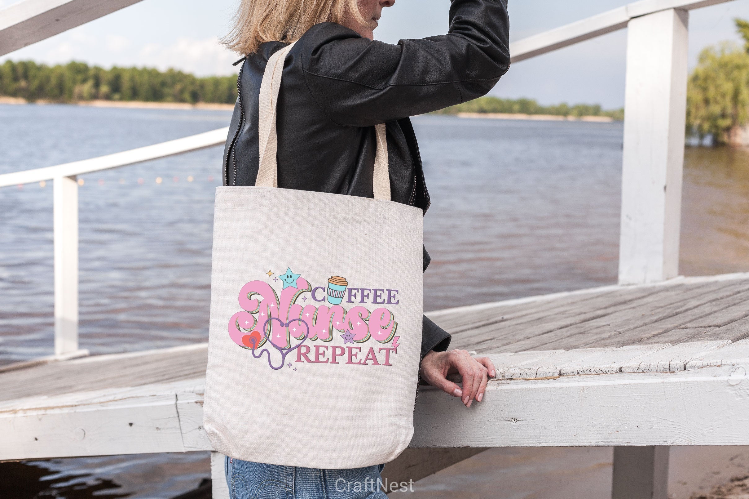 Coffee Nurse Repeat SVG Bundle