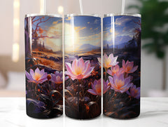 Colchicum Canvas Tumbler Wrap - CraftNest