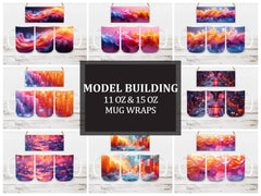 Model Building 1 Mug Wrap - CraftNest - Digital Crafting and Art