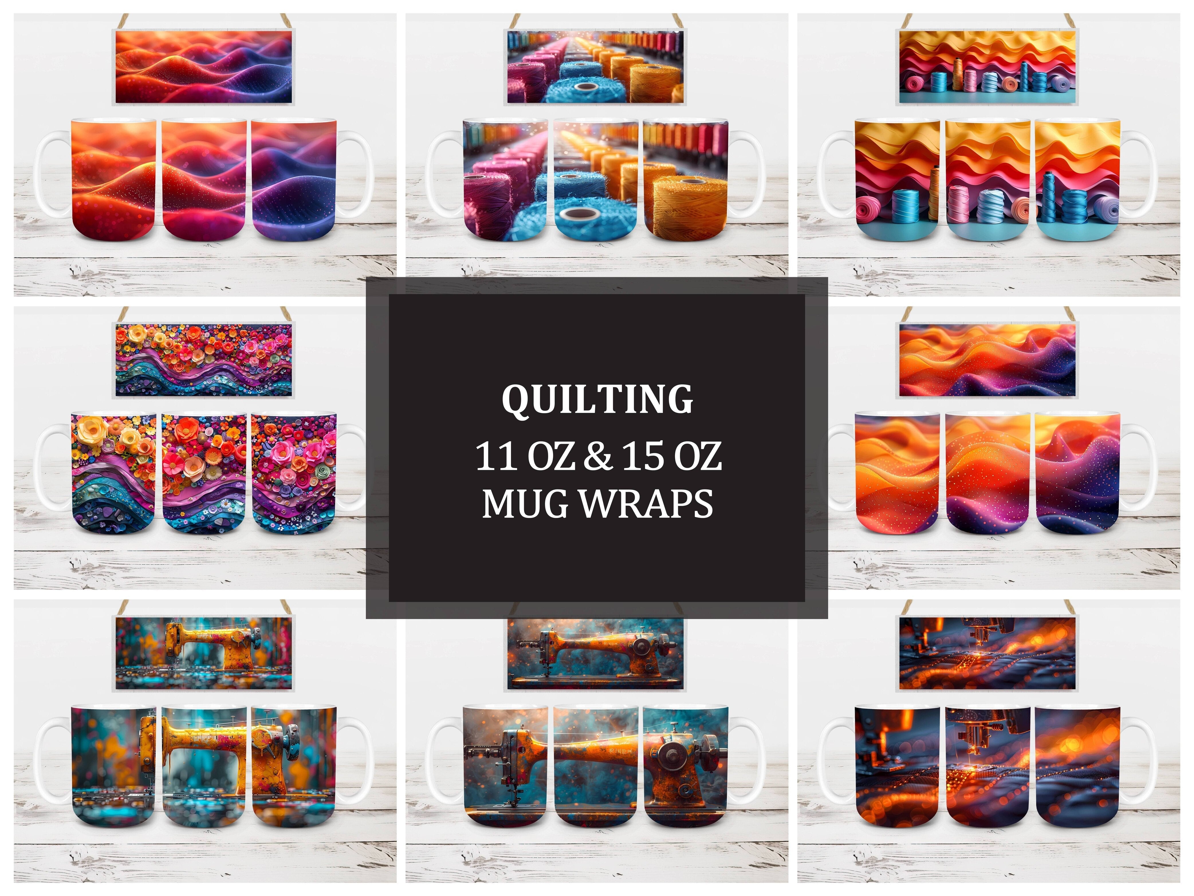Quilting 4 Mug Wrap - CraftNest - Digital Crafting and Art