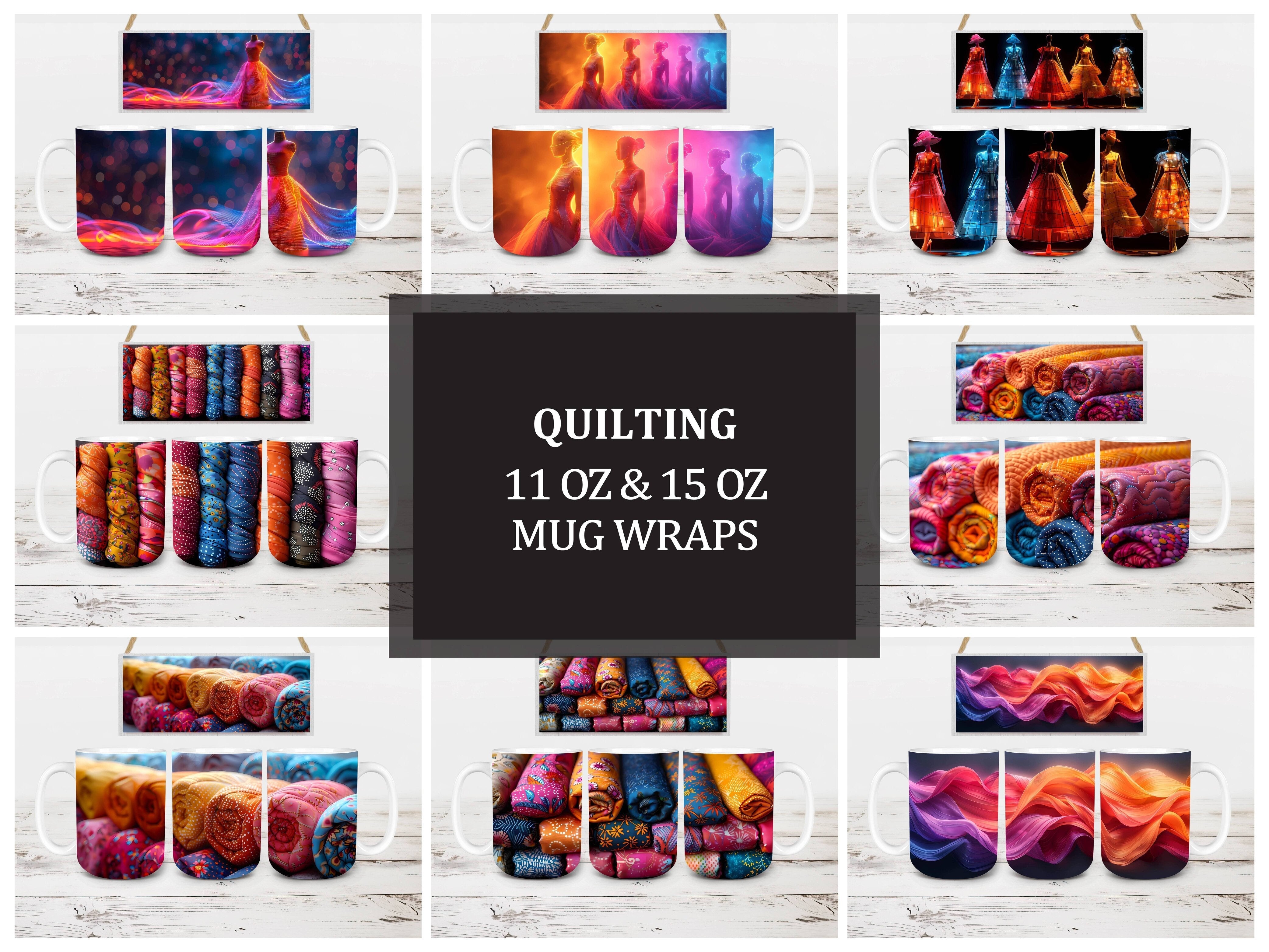 Quilting 1 Mug Wrap - CraftNest - Digital Crafting and Art