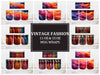 Vintage Fashion 3 Mug Wrap