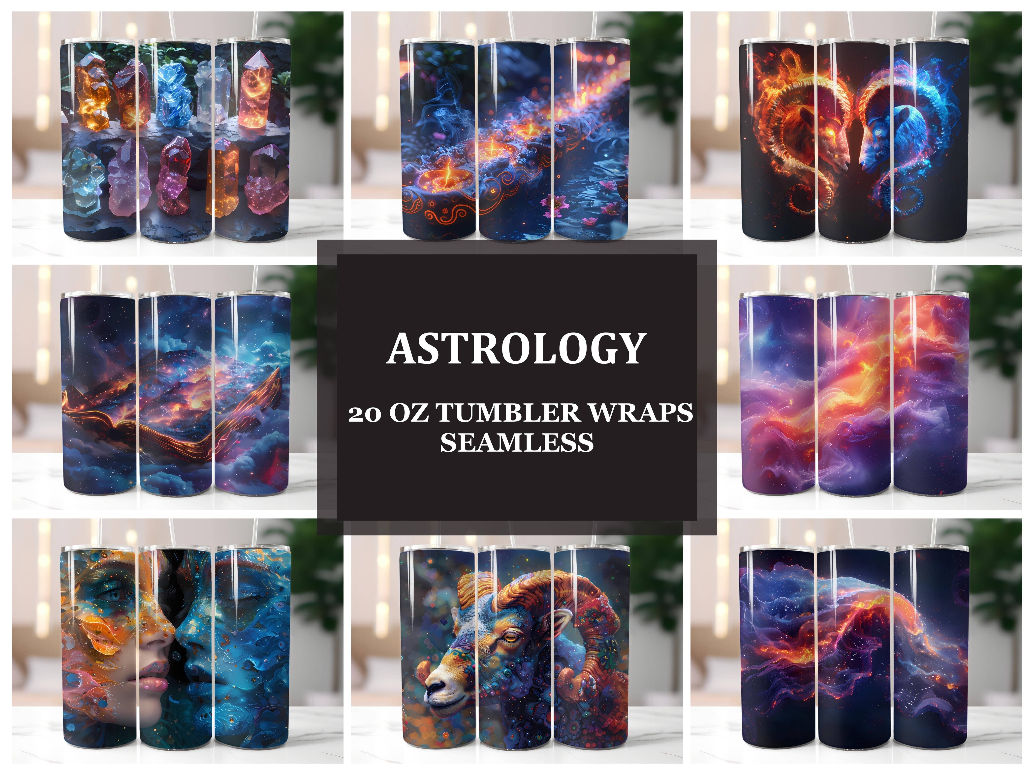 Astrology 1 Tumbler Wrap - CraftNest - Digital Crafting and Art