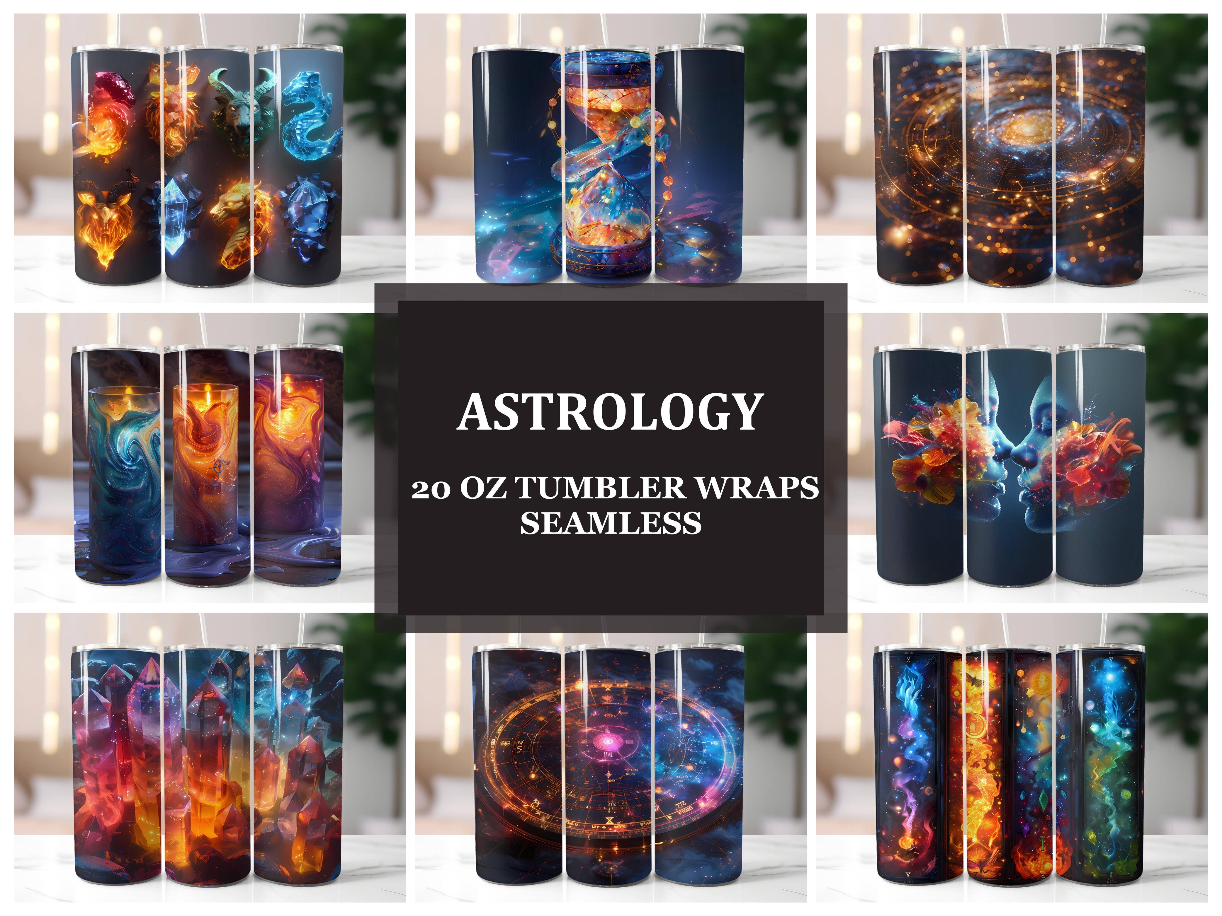 Astrology 2 Tumbler Wrap - CraftNest - Digital Crafting and Art
