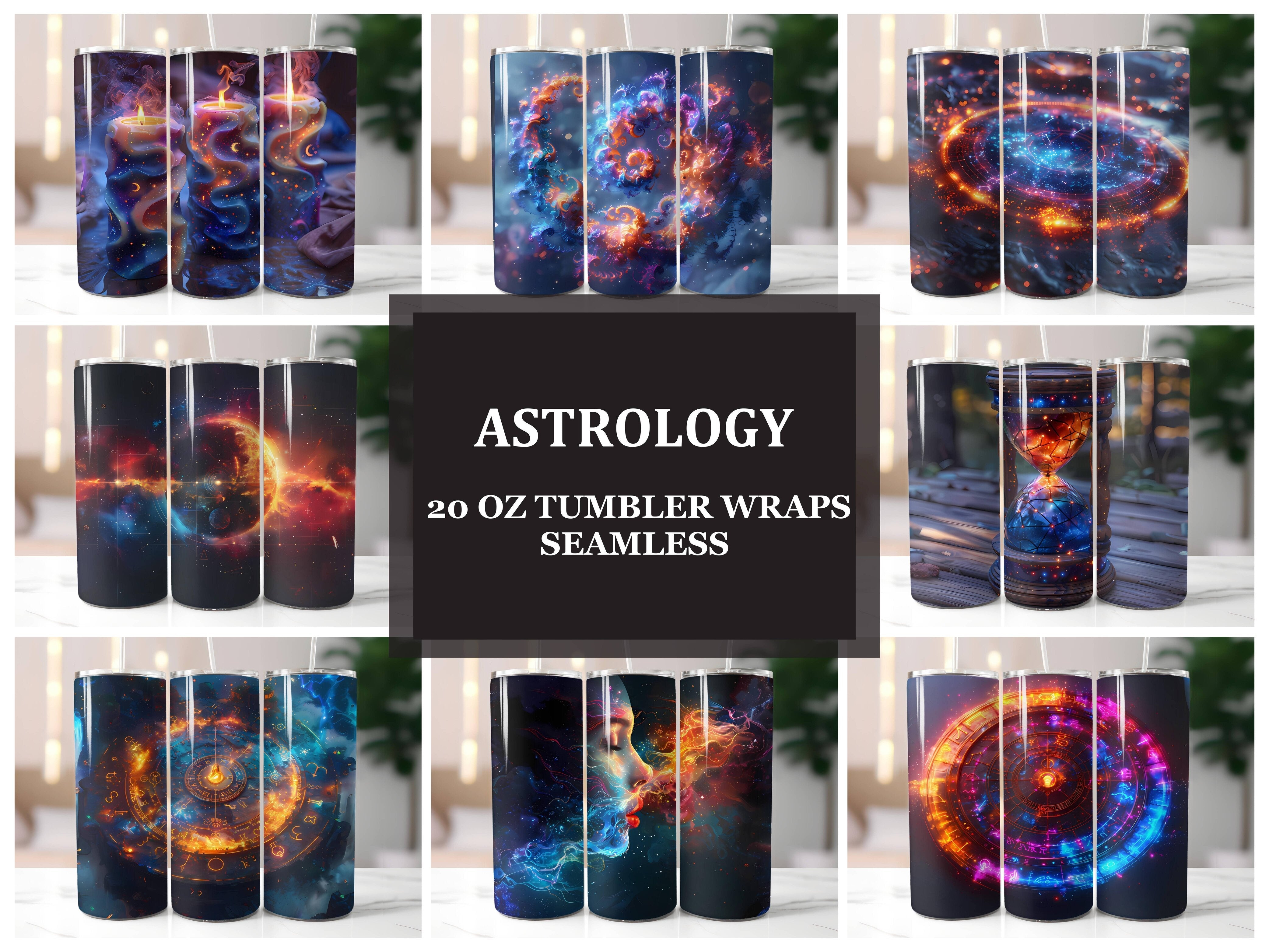 Astrology 5 Tumbler Wrap - CraftNest - Digital Crafting and Art