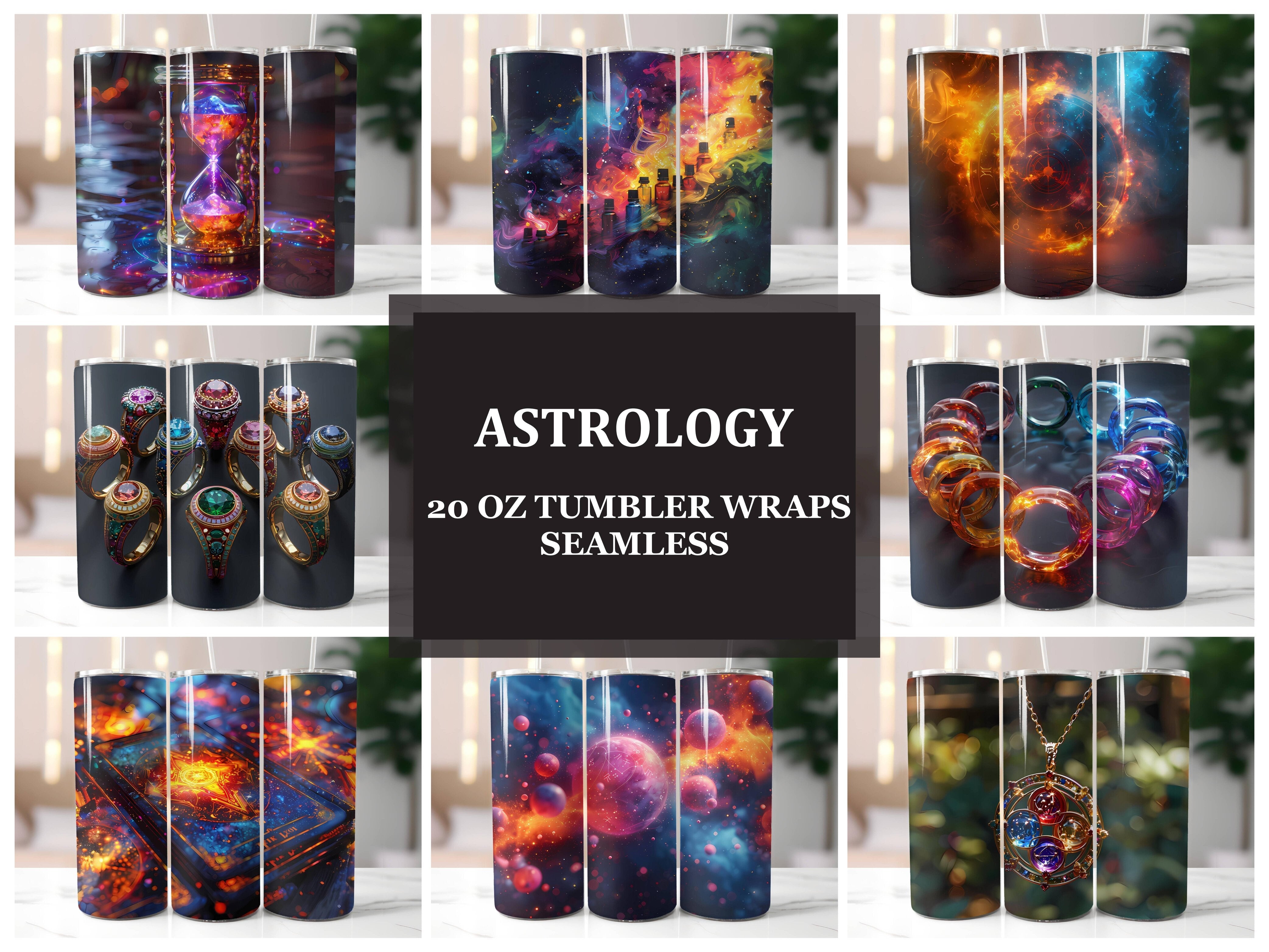 Astrology 6 Tumbler Wrap - CraftNest - Digital Crafting and Art