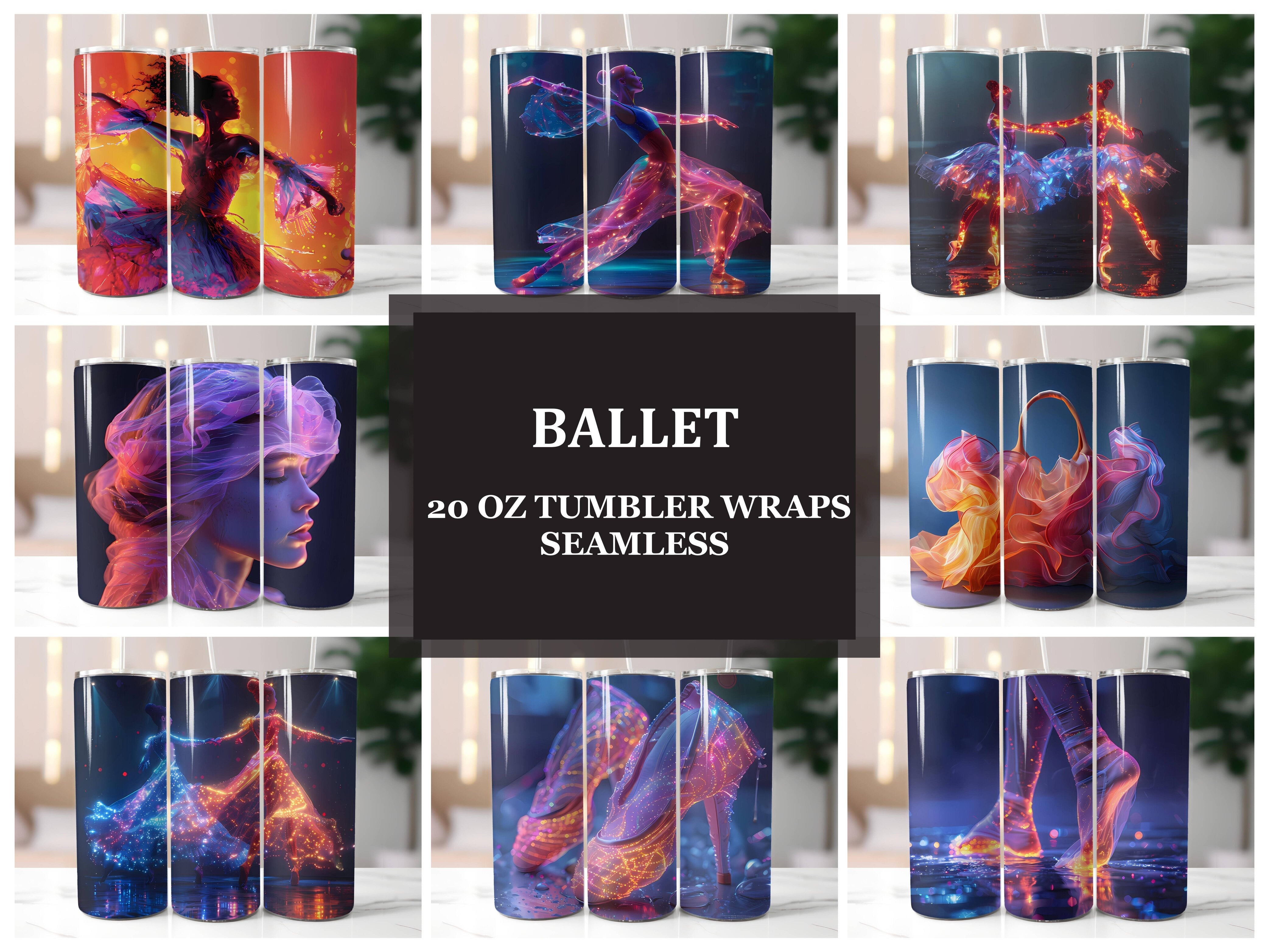 Ballet 1 Tumbler Wrap - CraftNest - Digital Crafting and Art