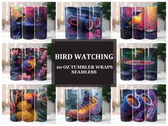 Bird Watching 6 Tumbler Wrap - CraftNest - Digital Crafting and Art