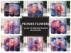 Peonies Flowers Tumbler Wrap
