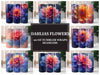 Dahlias Flowers Tumbler Wrap