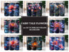 Fairy Tale Flowers Tumbler Wrap