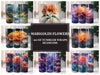 Marigolds Flowers Tumbler Wrap