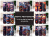 Pilot Profession 3 Tumbler Wrap