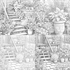 Herb Garden Coloring Book - CraftNest - Digital Crafting and Art