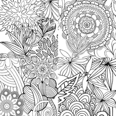 Colorist Heaven Flower Coloring Book - CraftNest - Digital Crafting and Art