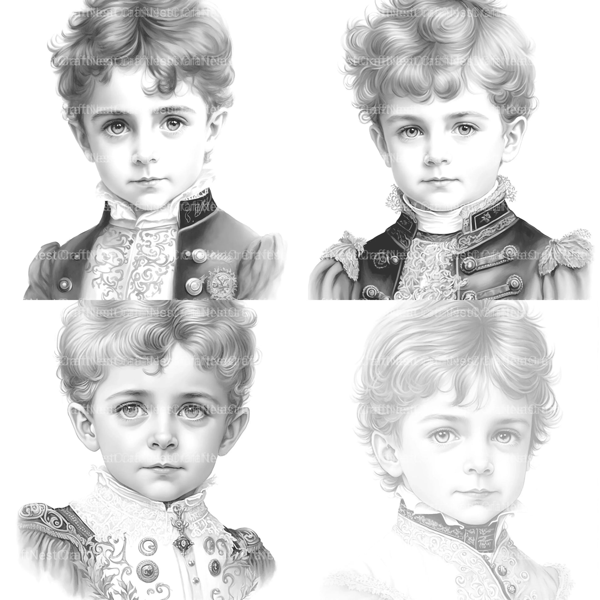 Victorian Man Coloring Book - CraftNest - Digital Crafting and Art