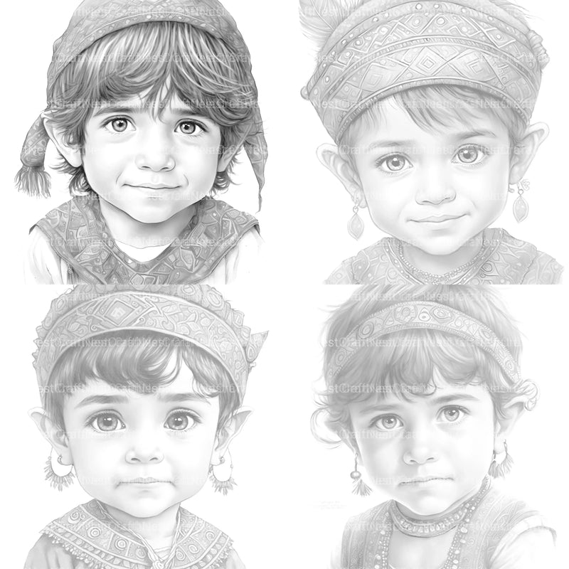 Princess Coloring Book - CraftNest - Digital Crafting and Art