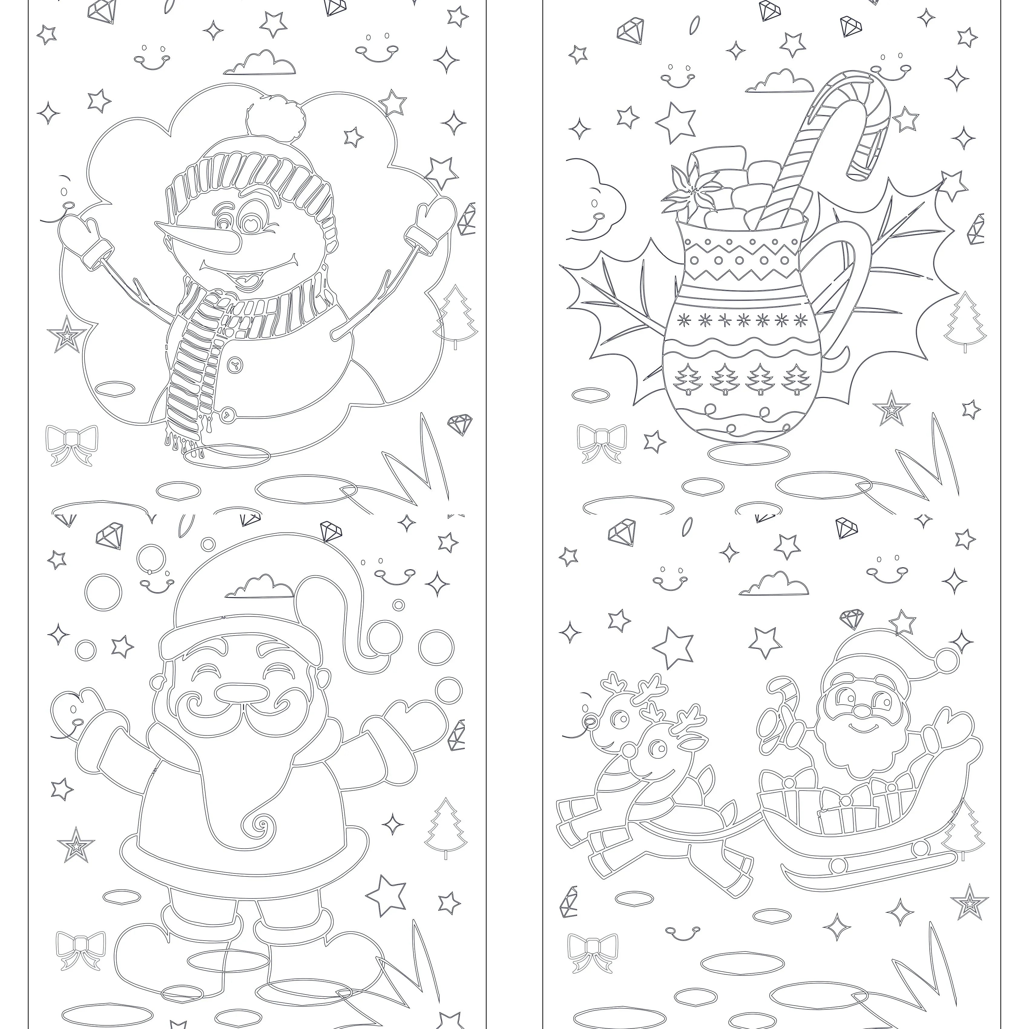 Kids Christmas Coloring Book