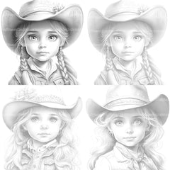 Flower Girl Coloring Book 2 - CraftNest - Digital Crafting and Art