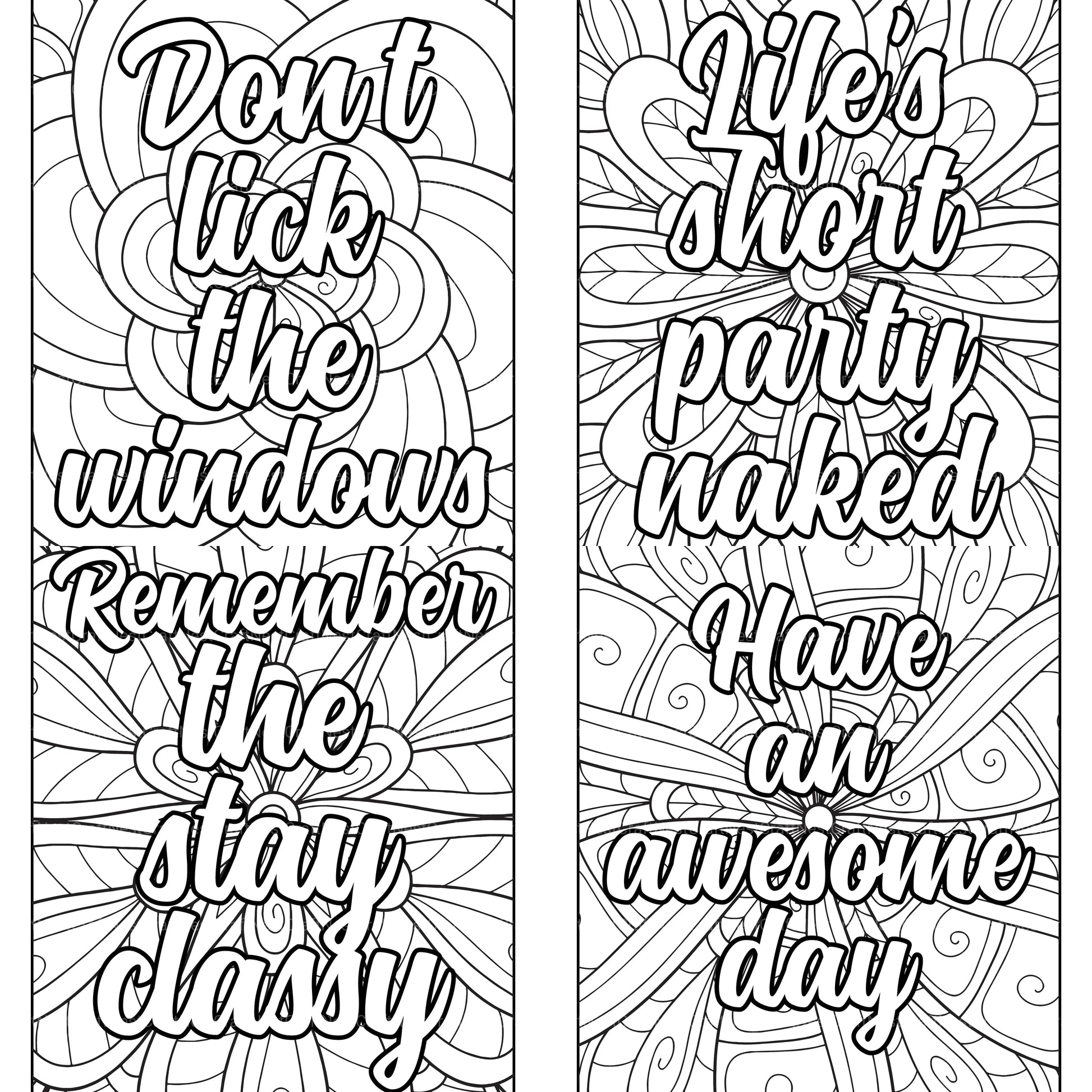 Motivational Quotes Coloring Book 12 - CraftNest - Digital Crafting and Art