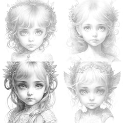 Gnome Girl Coloring Book - CraftNest - Digital Crafting and Art