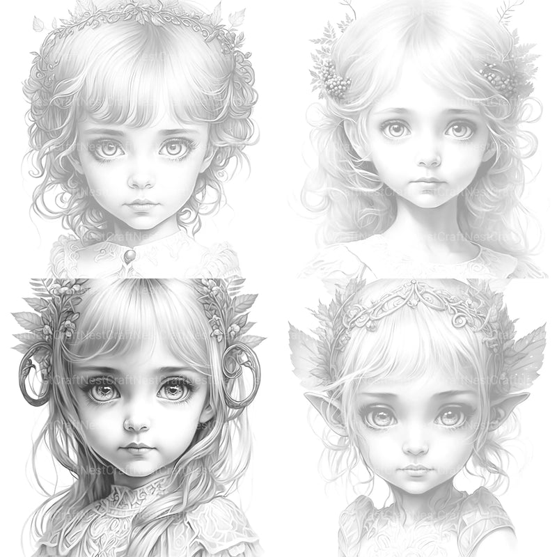 Gnome Girl Coloring Book - CraftNest - Digital Crafting and Art