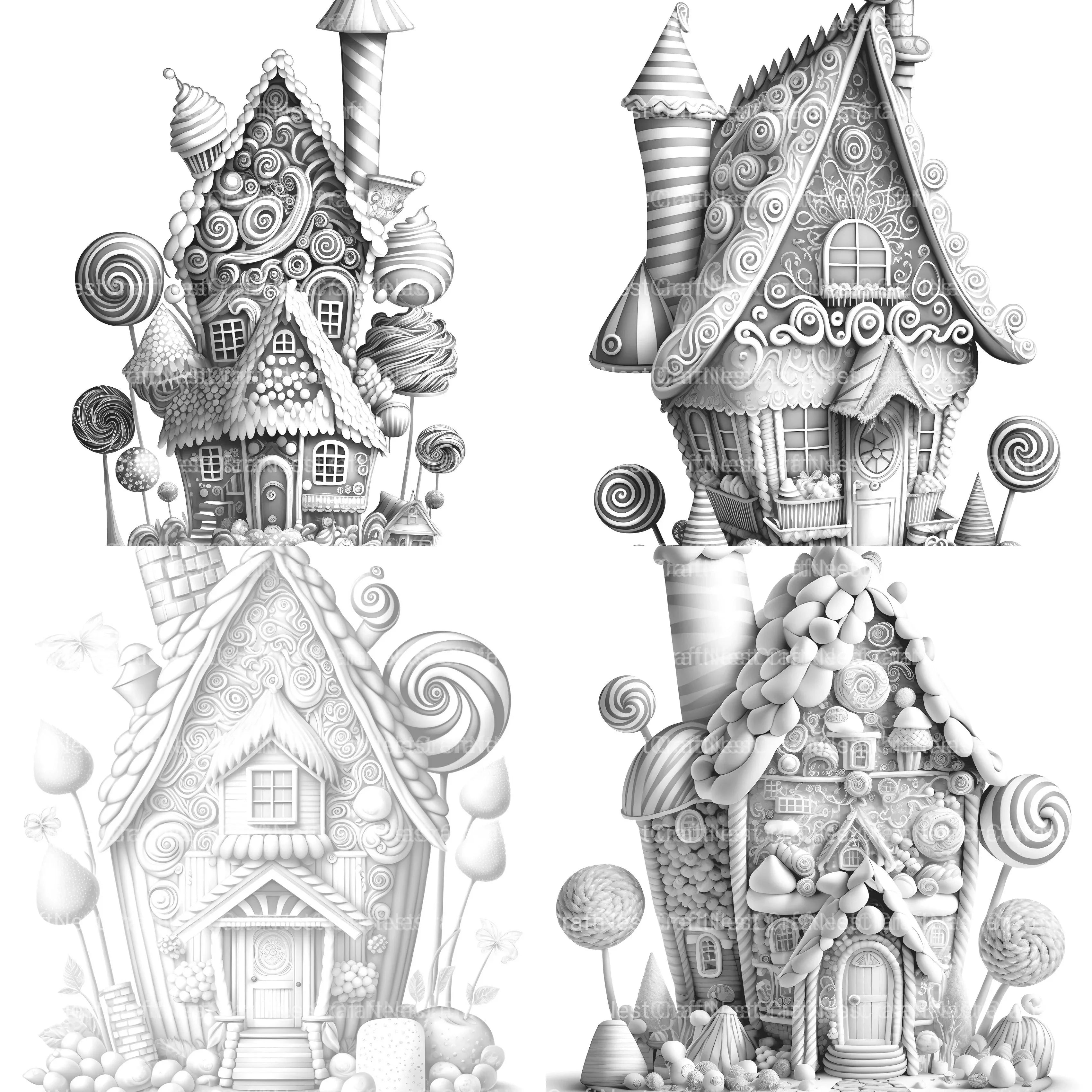 Aztec Tiny House Coloring Book - CraftNest - Digital Crafting and Art
