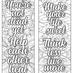 Motivational Quotes Coloring Book 10 - CraftNest - Digital Crafting and Art