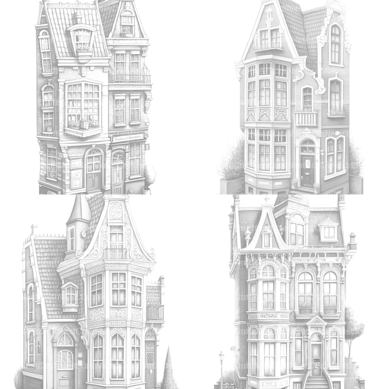 Brazilian Tiny House Coloring Book - CraftNest - Digital Crafting and Art