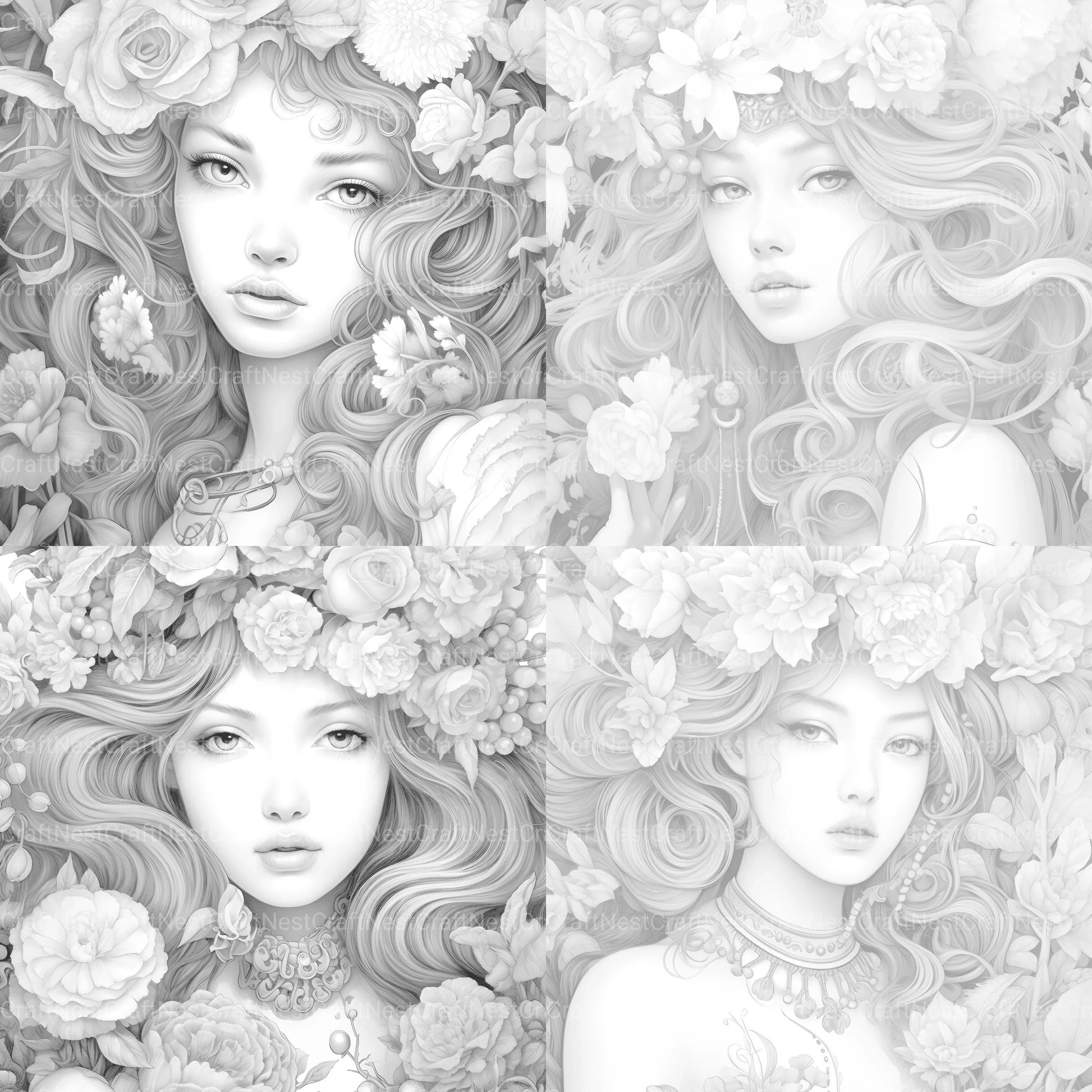 Kids Coloring Pages Coloring Book - CraftNest - Digital Crafting and Art