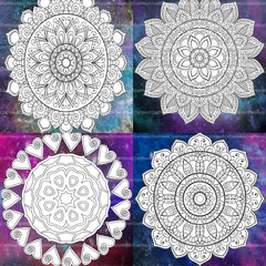 Colorist Heaven Universe Coloring Book - CraftNest - Digital Crafting and Art