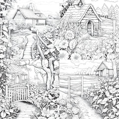 Farmers Garden Coloring Book 2 - CraftNest - Digital Crafting and Art
