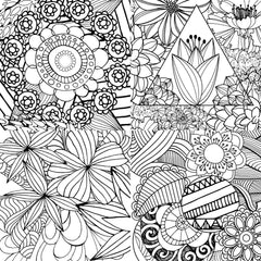 Colorist Heaven Flower Coloring Book - CraftNest - Digital Crafting and Art