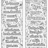 Motivational Quotes Coloring Book